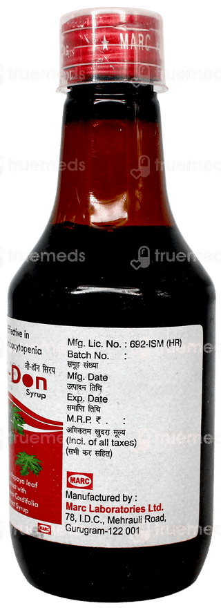 G Don Syrup 200 Ml