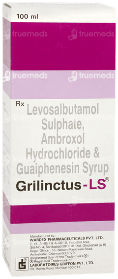 ग्रिलिंक्टस एलएस सिरप 100ml