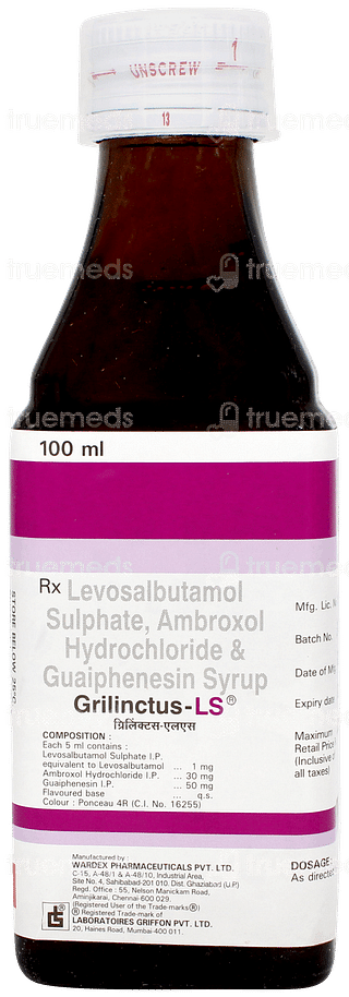 Grilinctus Ls Syrup 100ml