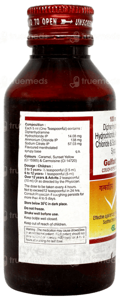 Gulfadryl Expectorant 100ml Gulfadryl Expectorant 100ml