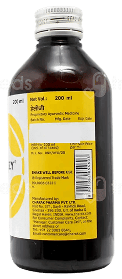 Haleezy Syrup 200Ml
