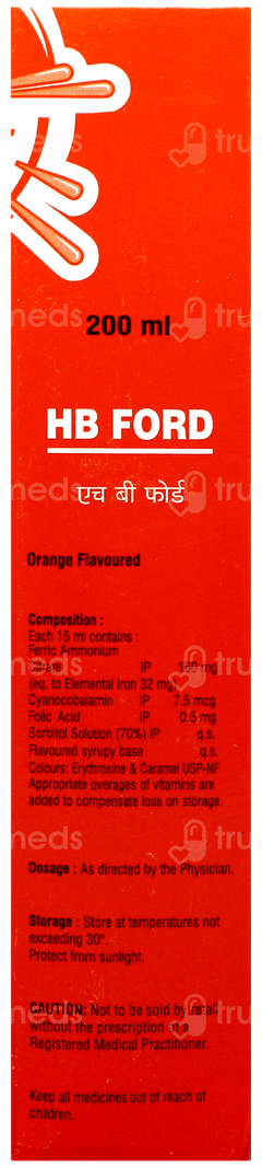 Hb Ford Syrup 200Ml