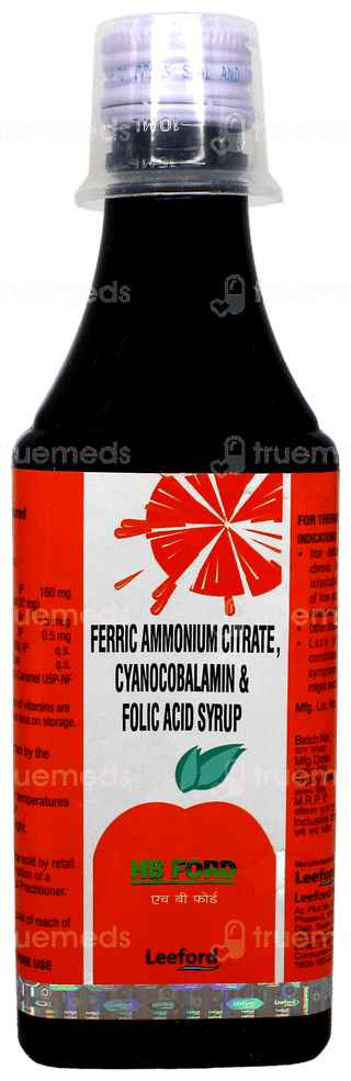 Hb Ford Syrup 200Ml