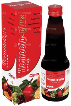 Hemocip Plus Syrup 225Ml