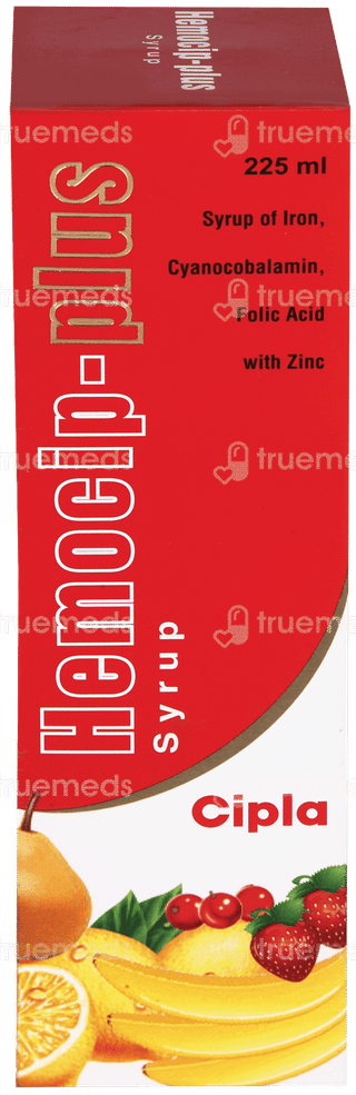 Hemocip Plus Syrup 225Ml