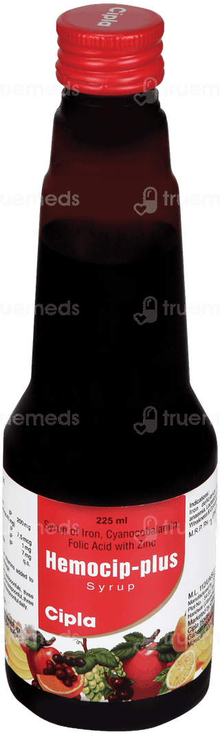 Hemocip Plus Syrup 225Ml