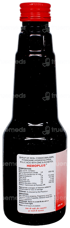 Hemoplus Syrup 225Ml