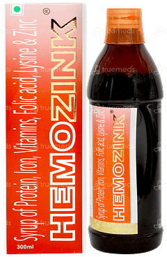 Hemozink Syrup 300ml Hemozink Syrup 300ml