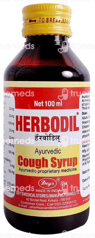 Herbodil Syrup 100 ML