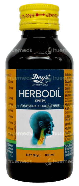 Herbodil Syrup 100Ml