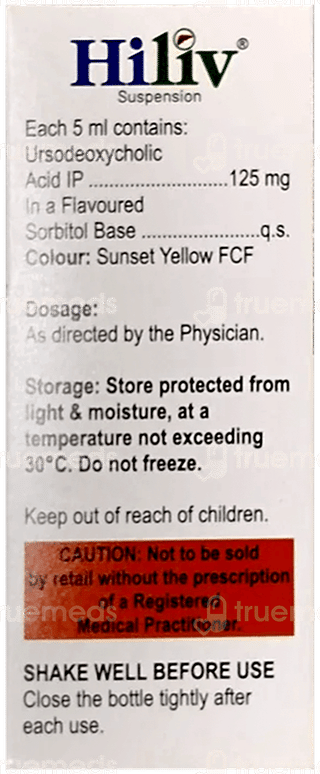 Hiliv Orange Flavour Suspension 100Ml