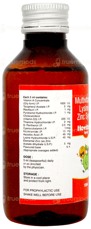 Hovite L Syrup 120ml
