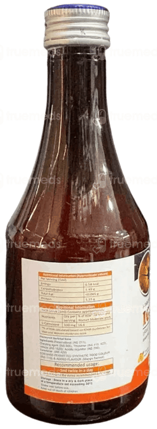 Ignicar Mango Flavour Syrup 200Ml