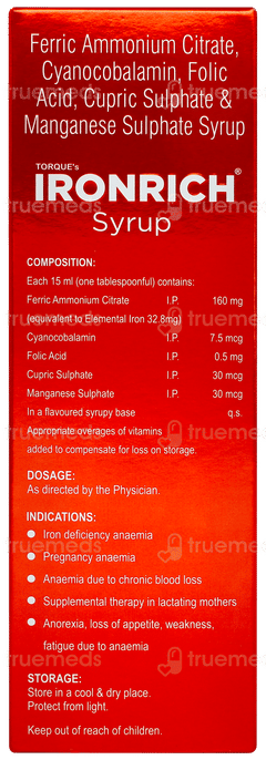 Ironrich Syrup 225ml