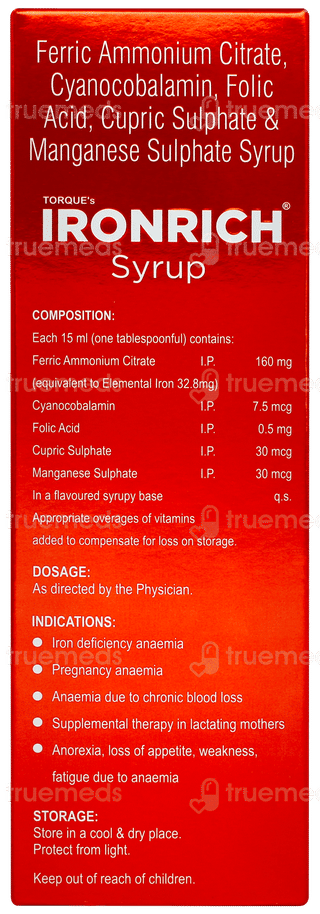 Ironrich Syrup 225ml