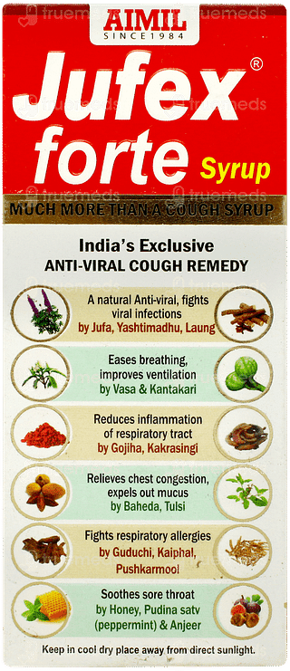 Aimil Jufex Forte Syrup 100ml