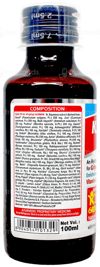Aimil K G Tone Forte Syrup 100Ml