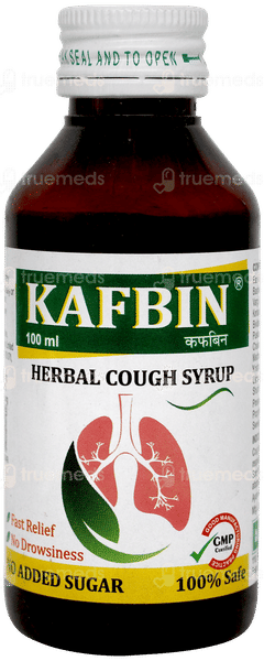 Kafbin No Added Sugar Syrup 100ml