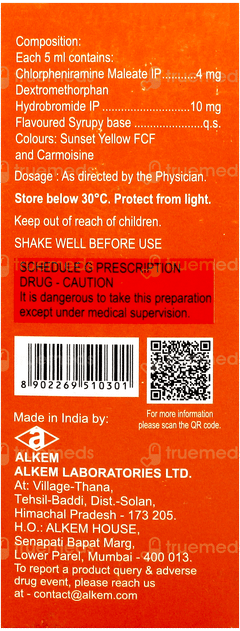 Kofclear Dx+ Syrup 100Ml