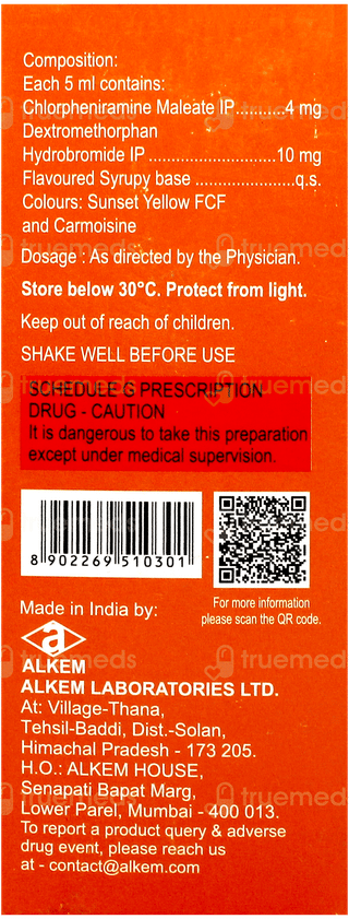 Kofclear Dx+ Syrup 100Ml
