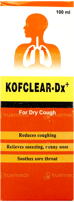 Kofclear Dx+ Syrup 100Ml