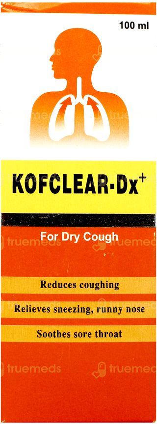 Kofclear Dx+ Syrup 100Ml
