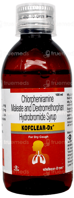 Kofclear Dx+ Syrup 100Ml