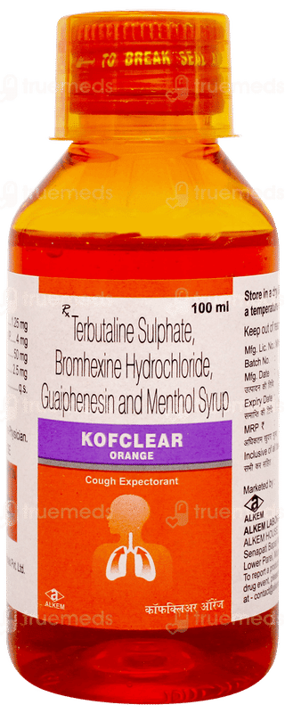 Kofclear Orange Expectorant 100ml