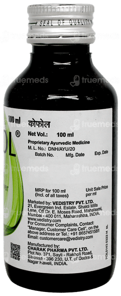Kofol Syrup 100Ml