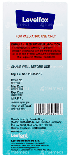 Levelfox Syrup 60ml