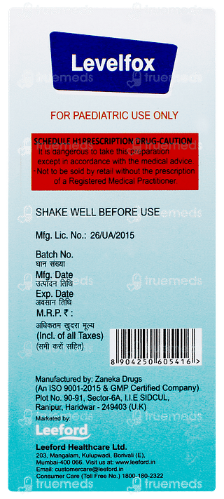 Levelfox Syrup 60ml
