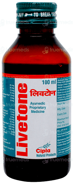 Livetone Syrup 100ml Livetone Syrup 100ml