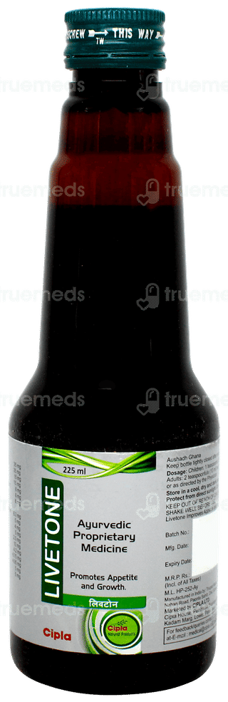 Livetone Syrup 225ml