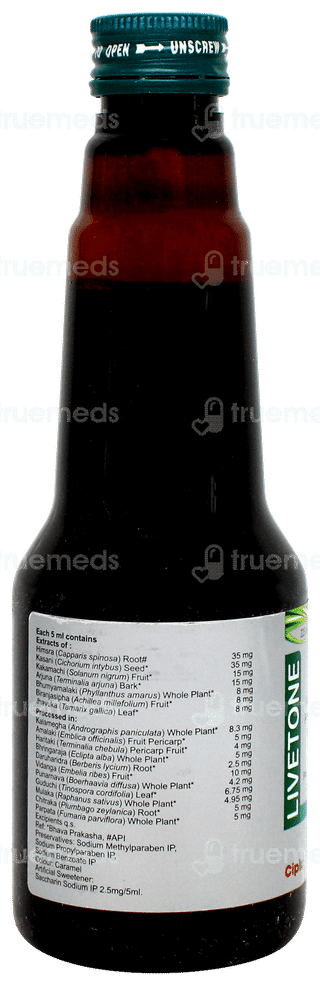 Livetone Syrup 225ml