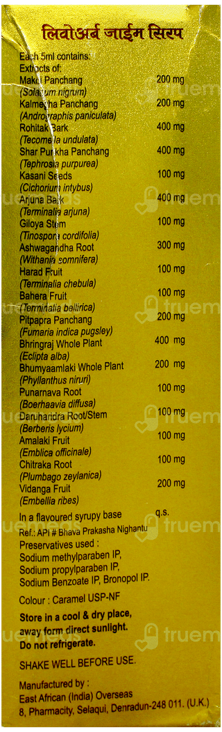 Livoerb Zyme Syrup 225Ml