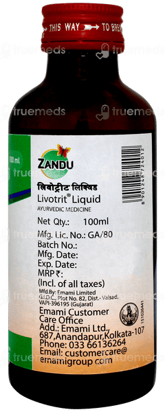 Zandu Livotrit Liquid 100ml