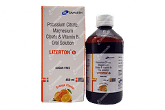 Lizerton B6 Orange Flv. Sf Syrup 450 ML