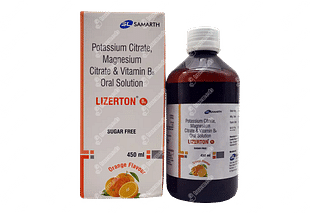 Lizerton B6 Orange Flv. Sf Syrup 450 ML