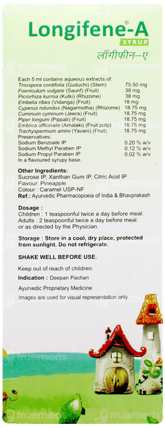 Longifene A Syrup 200ml