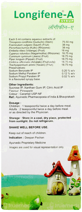 Longifene A Syrup 200ml