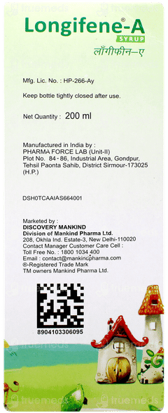 Longifene A Syrup 200ml