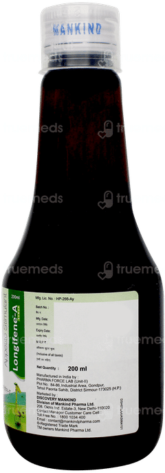 Longifene A Syrup 200ml