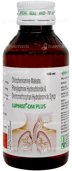 Lupihist Dm Plus Syrup 100ml Lupihist Dm Plus Syrup 100ml