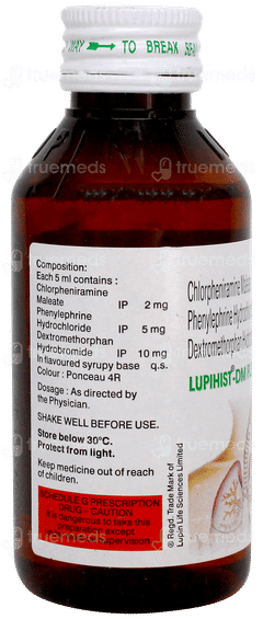 Lupihist Dm Plus Syrup 100ml