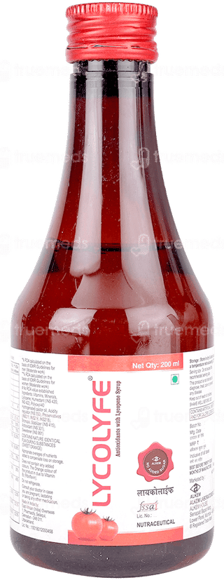 Lycolyfe No Added Sugar Syrup 200Ml