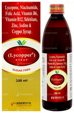 Lycopper Sugar Free Syrup 300ml Lycopper Sugar Free Syrup 300ml