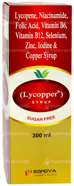 Lycopper Sugar Free Syrup 300ml