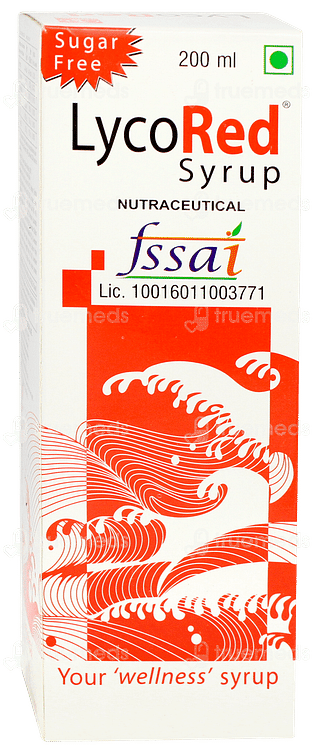 Lycored Sugar Free Syrup 200ml