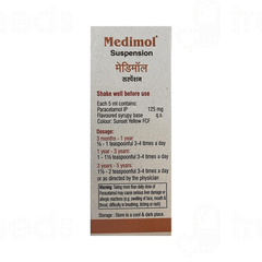 Medimol Syrup 60 ML Medimol Syrup 60 ML