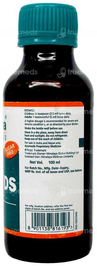Himalaya Mentat Ds Sugar Free Syrup 100Ml